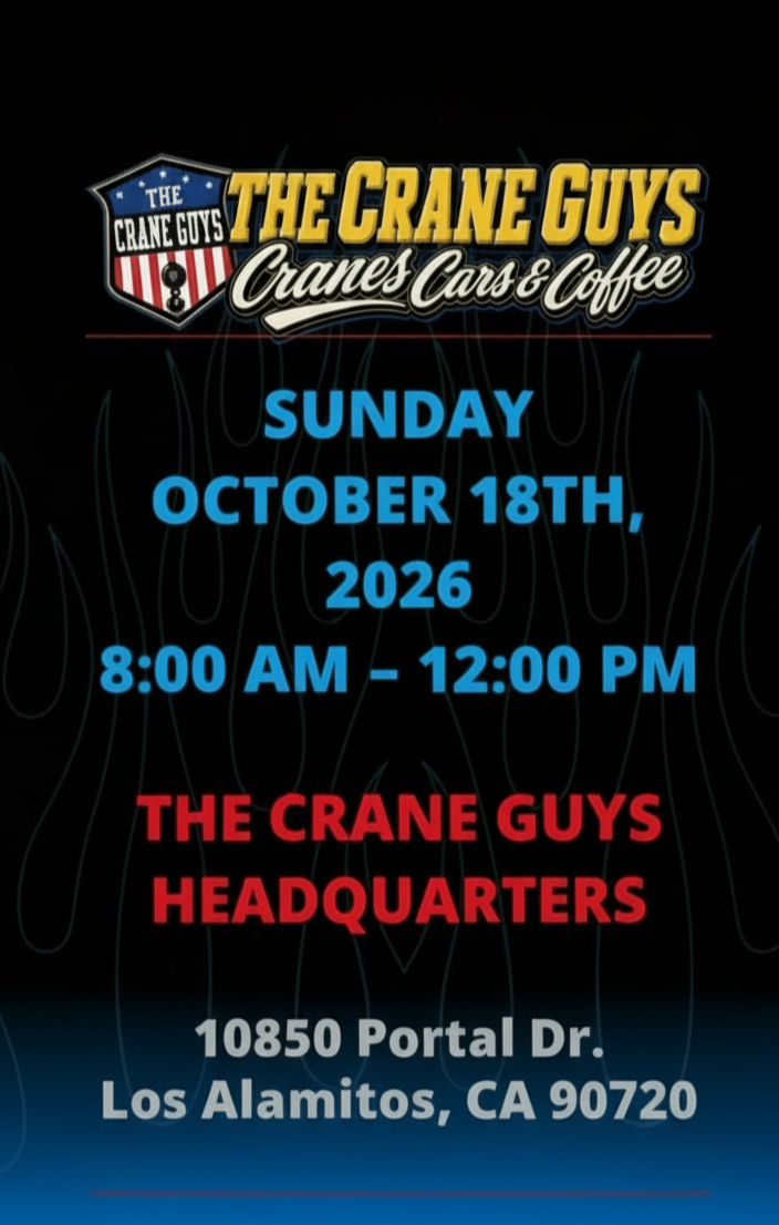 Crane Guys Cars and Coffee